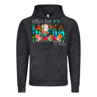 Vintage Black Glitter Dirt Mama Of Both Cow Flowers Vintage Hoodie - CowCowDesign
