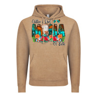 Glitter Dirt Mama Of Both Cow Flowers Vintage Hoodie | Teevron