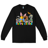 Black Easter Day 2023 Happy Easter Long Sleeve Tee - OliviaCreatesArt