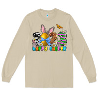 Mushroom Easter Day 2023 Happy Easter Long Sleeve Tee - OliviaCreatesArt
