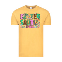 Vintage Mustard Easter Saurus Nurse Easter Day Vintage Tee - HowdyJamesFarm