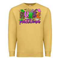 Antique Gold nurse practitioner Premium Sweatshirt - AdoDesignShop