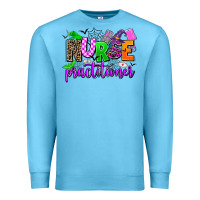 Ocean Blue nurse practitioner Premium Sweatshirt - AdoDesignShop
