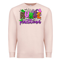Pale Pink nurse practitioner Premium Sweatshirt - AdoDesignShop