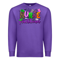 Purple nurse practitioner Premium Sweatshirt - AdoDesignShop