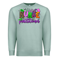 Seafoam nurse practitioner Premium Sweatshirt - AdoDesignShop