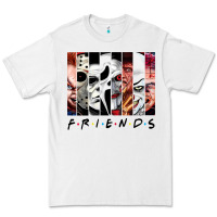 White funny horror friends scary movies halloween costume sweatshirt Premium Tee - longCreatives