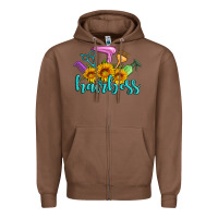 Chestnut hairboss western sunflowers hairdresser Zipper Hoodie - Artiststas