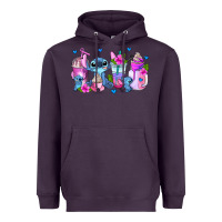 Plum stitch coffee cups Heavyweight Hoodie - AdoDesignShop