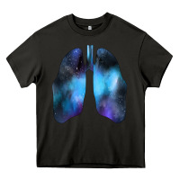 Asphalt white lungs Heavy Core Tee - Bettercallsaul