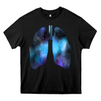 Black white lungs Heavy Core Tee - Bettercallsaul