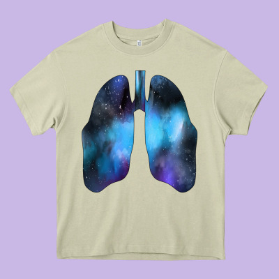 White Lungs Heavy Core Tee Designed By Bettercallsaul