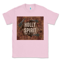 Bubblegum Pink holly spirit come like a flood Classic Tee - TumblerDesignByShophia