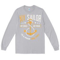 Moon Dust Proud Navy Mother for Moms of Sailors Proud Mom Navy Family Long Sleeve Tee - longCreatives