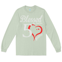 Matcha Vintage 50th Birthday Blessed By God For 50 Years Birthday Long Sleeve Tee - longCreatives