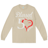 Mushroom Vintage 50th Birthday Blessed By God For 50 Years Birthday Long Sleeve Tee - longCreatives