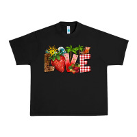 Black love strawberry Urban Heavy Tee - RanaPortraitStore