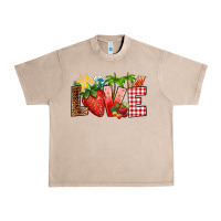French Oak love strawberry Urban Heavy Tee - RanaPortraitStore