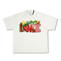 Pistachio love strawberry Urban Heavy Tee - RanaPortraitStore