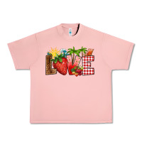 Salmon love strawberry Urban Heavy Tee - RanaPortraitStore
