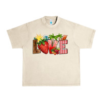 Sandshell love strawberry Urban Heavy Tee - RanaPortraitStore