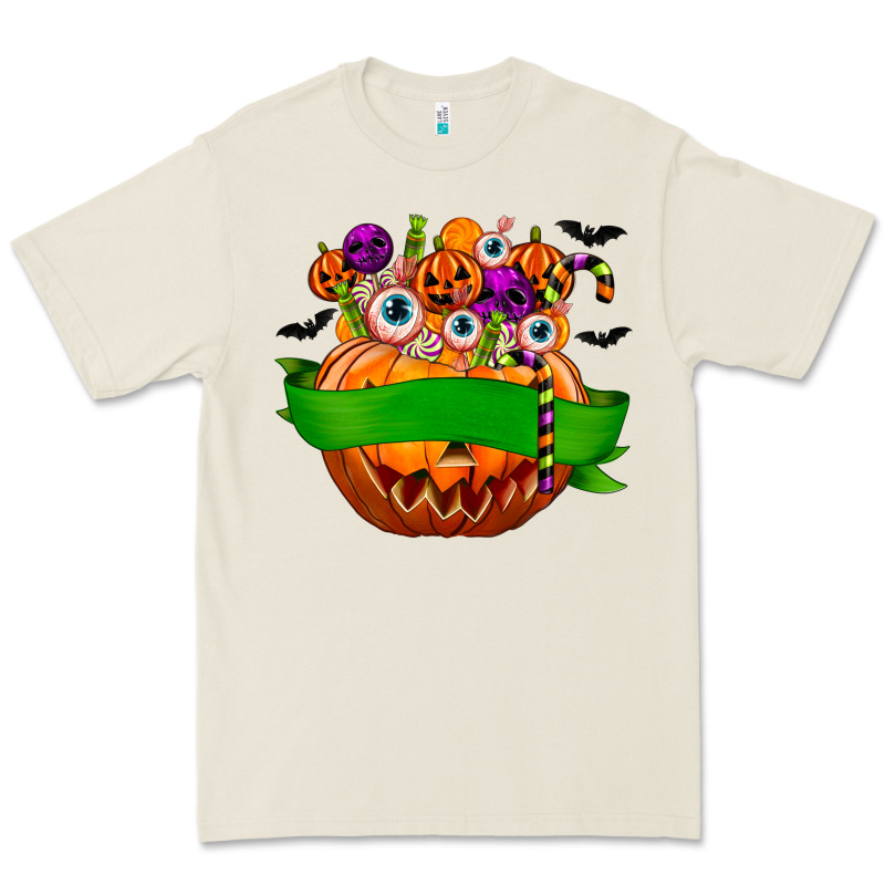 Personalized Boy Halloween Candy Premium Tee by texasbilliewilder | Teevron