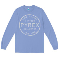Colony Blue Pyrex Mark  Vintage Collector Made in USA Long Sleeve Tee - longCreatives