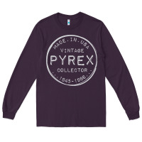 Plum Pyrex Mark  Vintage Collector Made in USA Long Sleeve Tee - longCreatives