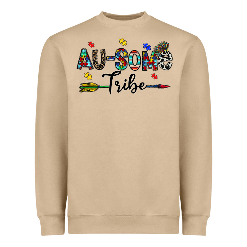 Au Some Tribe Heavyweight Sweatshirt by CowhideDigitalArt | Teevron