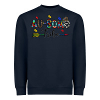 Navy au some tribe Heavyweight Sweatshirt - CowhideDigitalArt