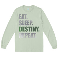Matcha Destiny  Eat Sleep Destiny Repeat Short Sleeve Long Sleeve Tee - longCreatives