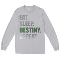 Moon Dust Destiny  Eat Sleep Destiny Repeat Short Sleeve Long Sleeve Tee - longCreatives