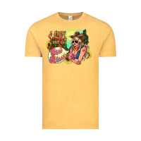 Vintage Mustard I just smile and say god bless Vintage Tee - HowdyJamesFarm