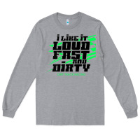 Heather Grey Dirt Modified Racing Apparel Sprint Car Dirt Track Racing Long Sleeve Tee - longCreatives