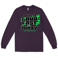 Plum Dirt Modified Racing Apparel Sprint Car Dirt Track Racing Long Sleeve Tee - longCreatives