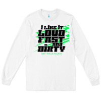 White Dirt Modified Racing Apparel Sprint Car Dirt Track Racing Long Sleeve Tee - longCreatives