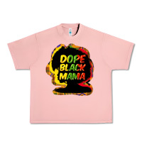 Salmon Dope black mama Urban Heavy Tee - HowdyJamesFarm