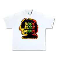 White Dope black mama Urban Heavy Tee - HowdyJamesFarm