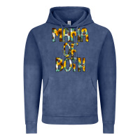 Vintage Denim Mama of Both Vintage Hoodie - CowCowDesign