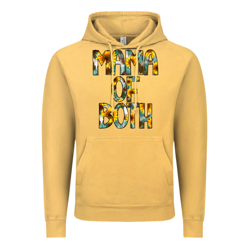 Mama Of Both Vintage Hoodie by CowCowDesign | Teevron