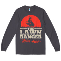 Smoke the lawn ranger rides again shirt  cute lawn caretaker gift Long Sleeve Tee - longCreatives