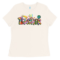 Bone Autism Teacher Ladies Tee - NancyCooperArtShop