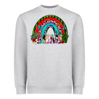 Heather Grey mimi Heavyweight Sweatshirt - SublimationCraftShop