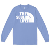 Colony Blue the sober life sobriety cool aa na anonymous t shirt gifts Long Sleeve Tee - longCreatives
