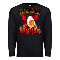 Black i will take em deviled Premium Sweatshirt - AdoDesignShop
