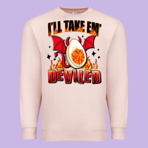 I Will Take Em Deviled Premium Sweatshirt Designed By Adodesignshop