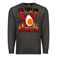 Smoke i will take em deviled Premium Sweatshirt - AdoDesignShop