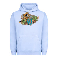 Pigment Grape Ice horseshoe leopard gemstone cactus patch Urban Hoodie - AdoDesignShop