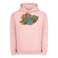 Pigment Salmon horseshoe leopard gemstone cactus patch Urban Hoodie - AdoDesignShop