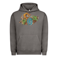 Pigment Tornado horseshoe leopard gemstone cactus patch Urban Hoodie - AdoDesignShop